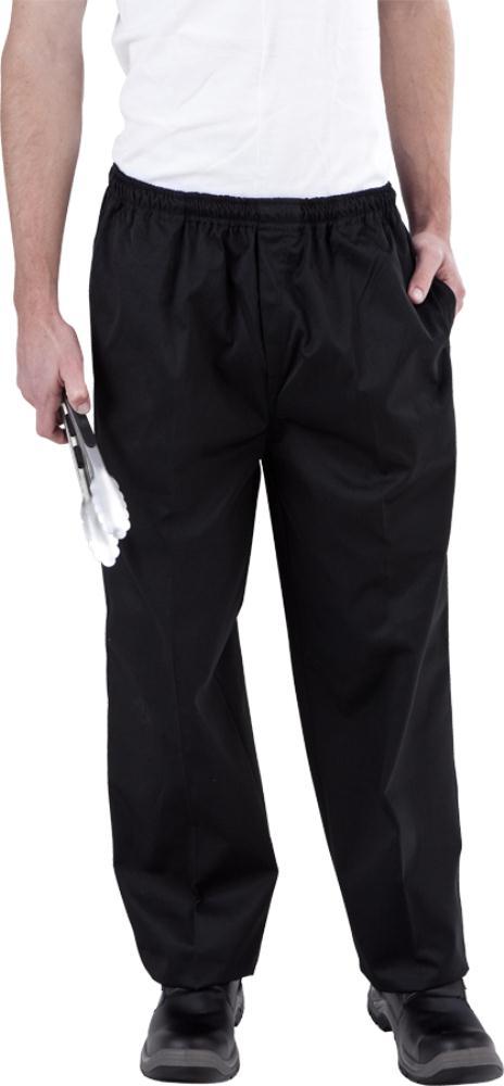 BLACK CHEF PANTS - Commercial Food Equipment