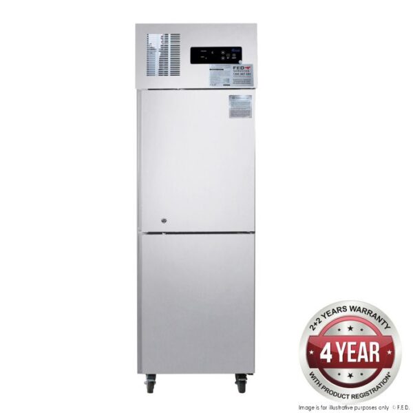 UPRIGHT STORAGE FRIDGE (SPLIT DOOR MODEL) SUC500